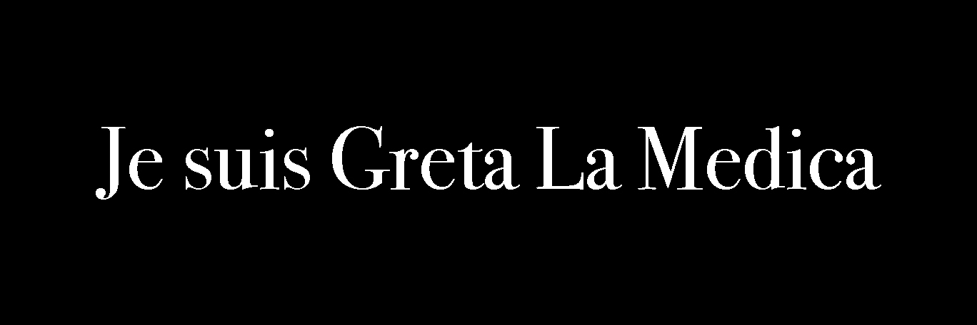 Je suis Greta La Medica: is graduated in Literature at the University of Milan, Italy. She is a talented trans woman. Lgbq+