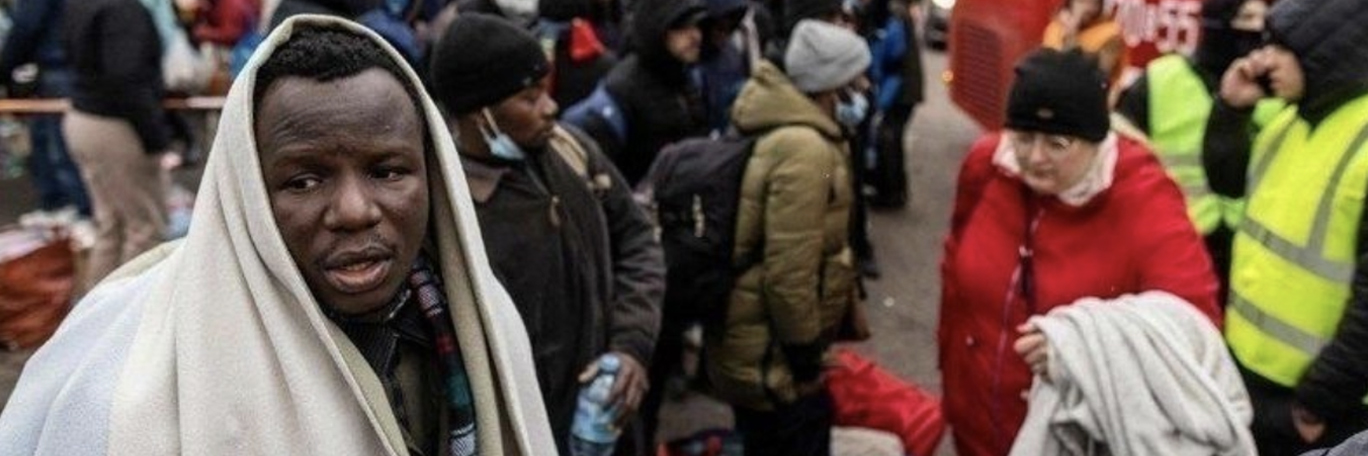 ci sono migliaia di giovani provenienti dal continente africano che si trovano in Ucraina per motivi di studio, non vanno abbandonati
