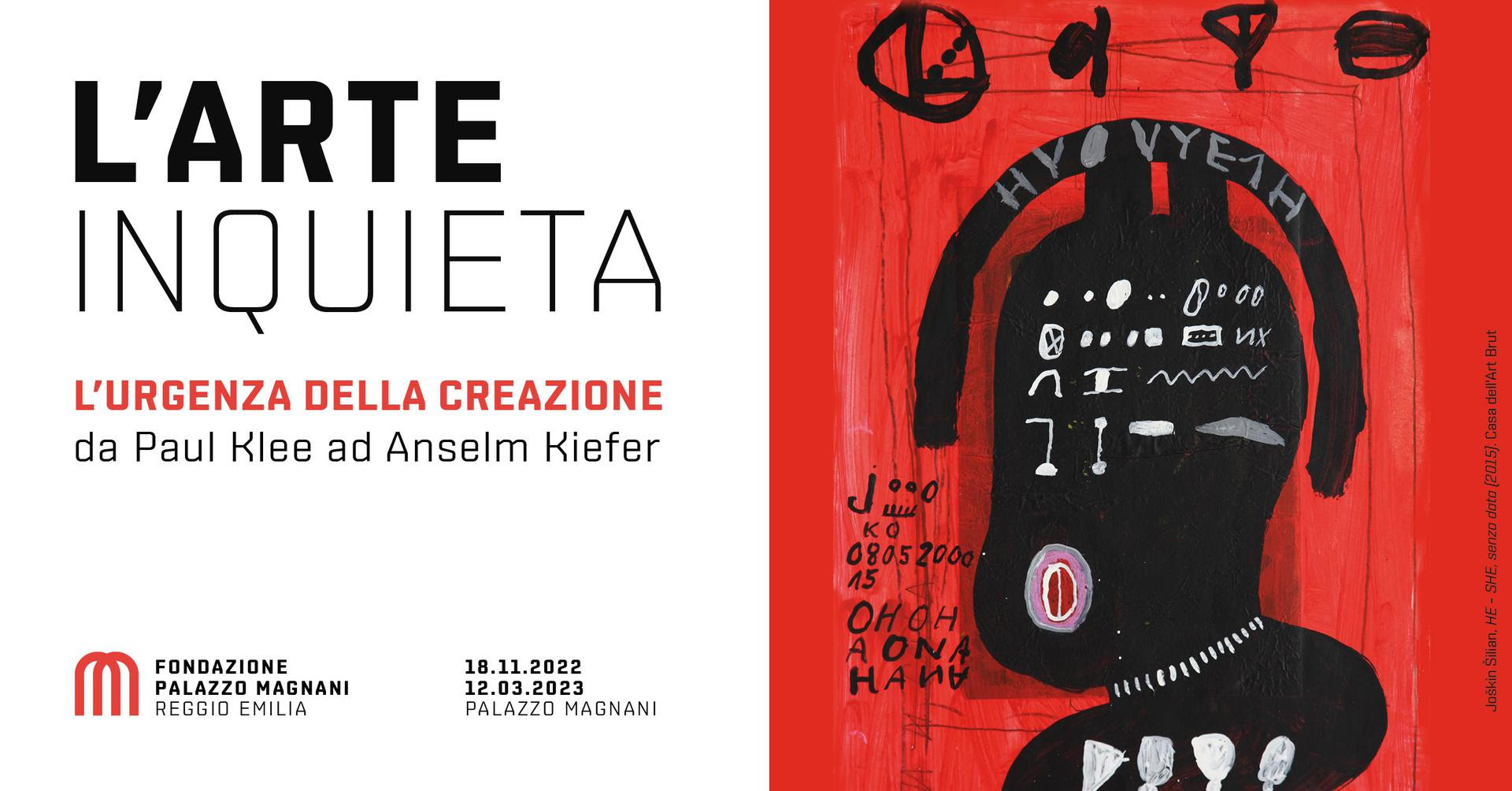 L’arte inquieta a Reggio Emilia, fino al 23 marzo 140 opere da Paul Klee ad Anselm Kiefer presso il Palazzo Magnanipotremo