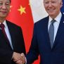 Stretta di mano tra Xi e Biden. I presidenti americano e cinese, Joe Biden e Xi Jinping. Prove di intesa e di distensione
