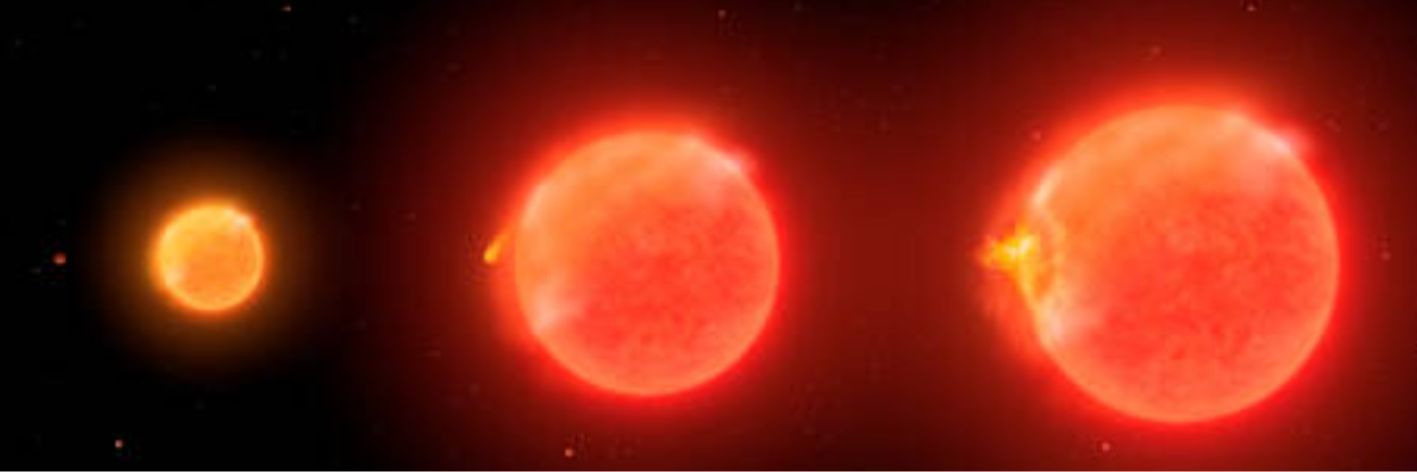Sarà il sole a estinguere il genere umano. Per la prima volta è stata ripresa un a stella mentre espandendosi divora il suo pianeta