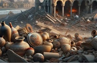 Distrutto il Museo archeologico Qasr al-Basha a Gaza, tra i beni distrutti: la testa di Anat, risalente a circa 4500 anni fa