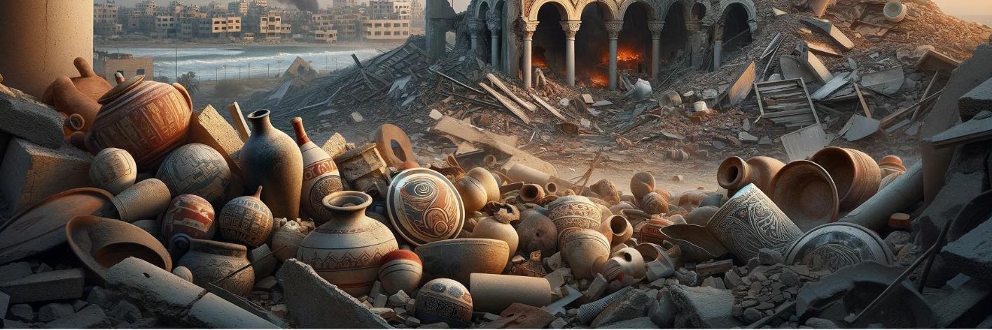 Distrutto il Museo archeologico Qasr al-Basha a Gaza, tra i beni distrutti: la testa di Anat, risalente a circa 4500 anni fa