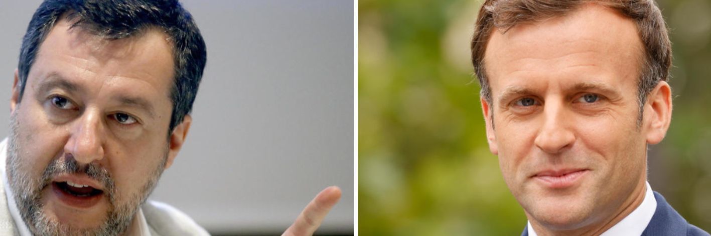 Guerra Mediatica Russia vs Francia: Il concorso di caricature su Macron ispirato da Salvini. Cosa è accaduto?