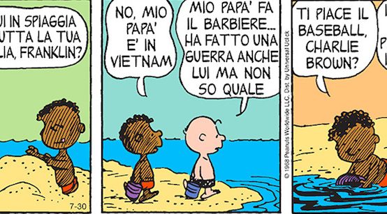 L'introduzione di Franklin nei Peanuts contribuì a promuovere l'idea di inclusività e uguaglianza nei fumetti americani