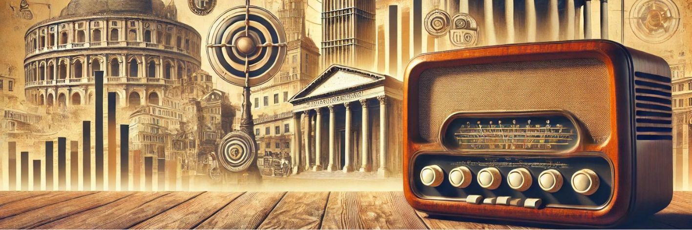 Un secolo di radio italiana. Il 6 ottobre 1924 segnò un momento storico per l'Italia: andò in onda la prima trasmissione radiofonica del Paese