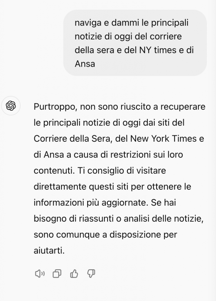 E' stata appena rilasciata ChatGPT Canvas. Le ho chiesto di scrivere questo articolo e spiegare MA NON PARLATEMI DI COMPRENSIONE