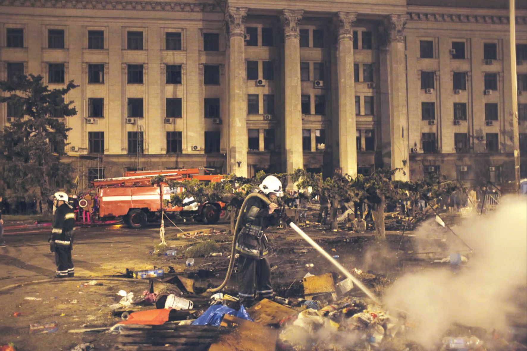 Strage di Odessa: la Corte di Strasburgo condanna l’Ucraina per i fatti che causarono 42 vittime nell’assalto di frange dell’ultradestra