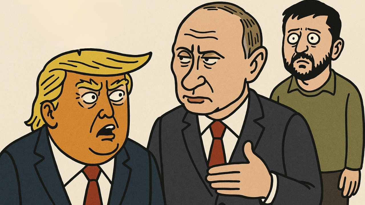 Il perenne stato confusionale di Trump nei confronti di Putin. Non capisce Putin. Non lo capisce oggi, non lo capirà mai