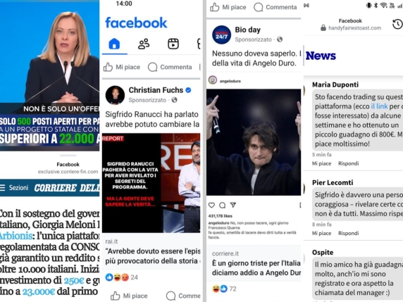 Meta dalle truffe guadagna 16 miliardi l'anno, il 10% dei suoi ricavi totali derivanti dalle sponsorizzate per pubblicizzarle.