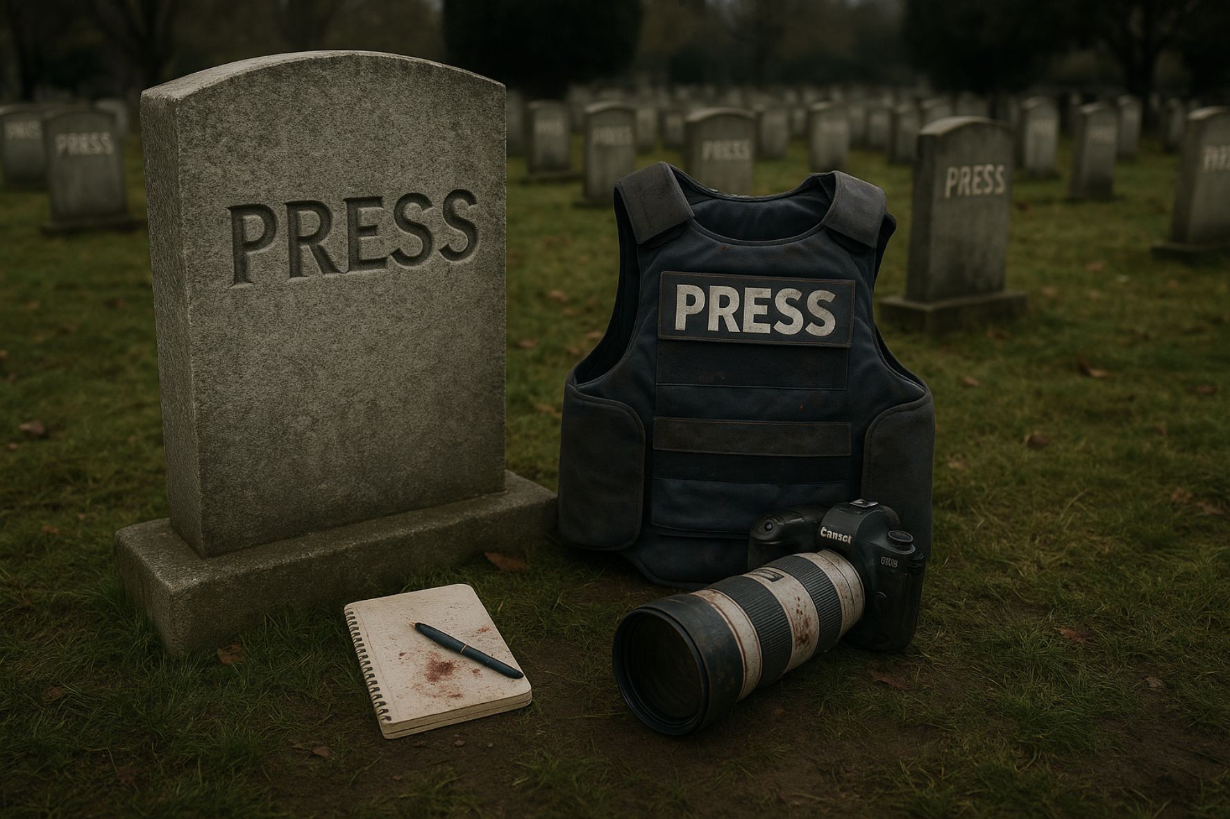 Reporter Senza Frontiere ha diffuso l'annuale report: nel 2025 67 giornalisti uccisi, quasi metà a Gaza da soldati israeliani