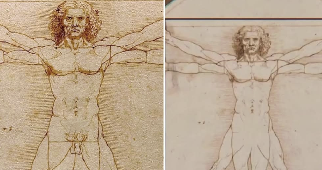 L’Uomo Vitruviano di Leonardo da Vinci censurato nella sigla tv delle Olimpiadi Milano Cortina 2026 è stata la rai?