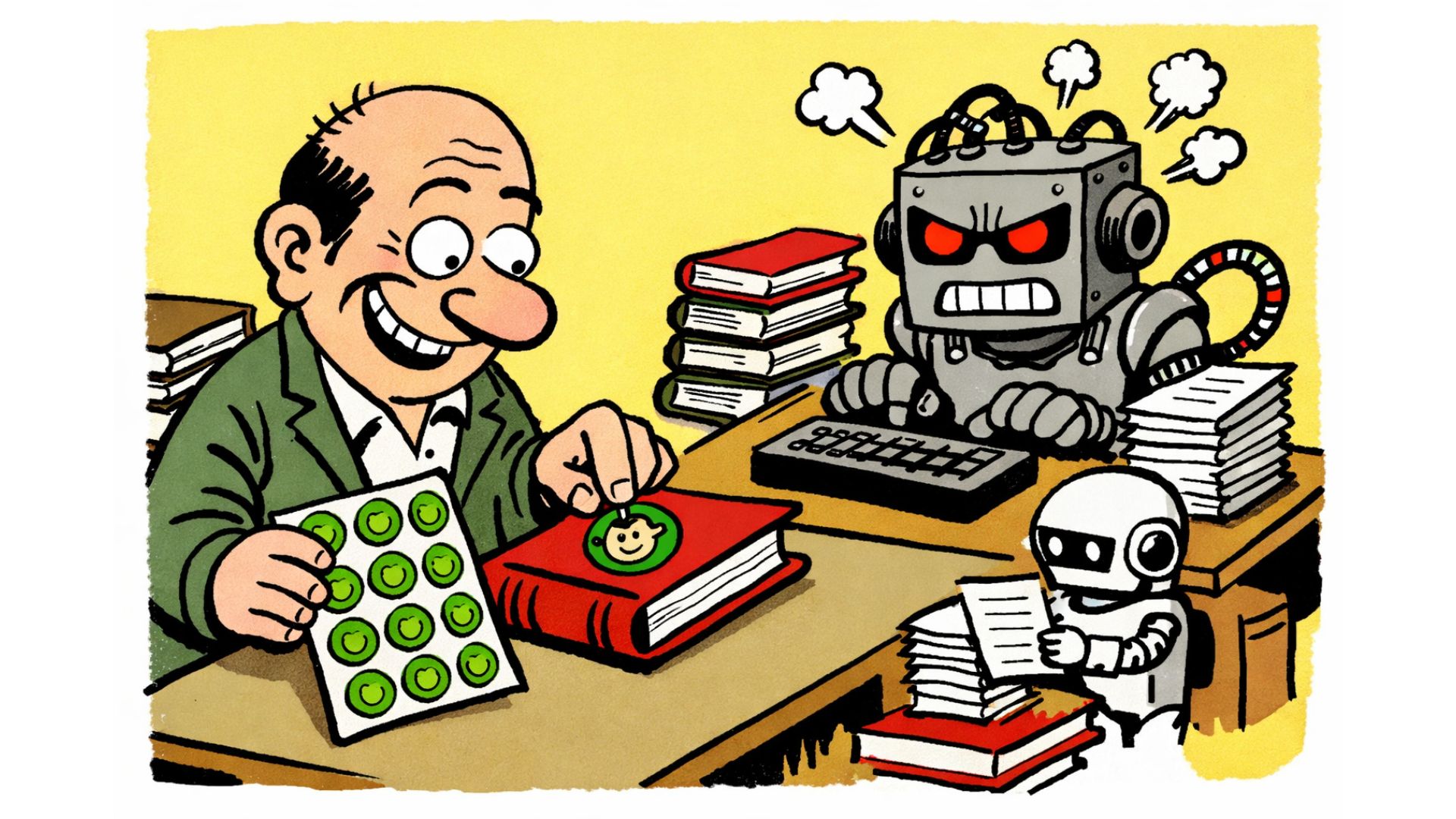 Nasce il bollino "Scritto da un essere umano" contro i libri generati dall'AI. Gli autori umani di libri diventeranno una fascia protetta?