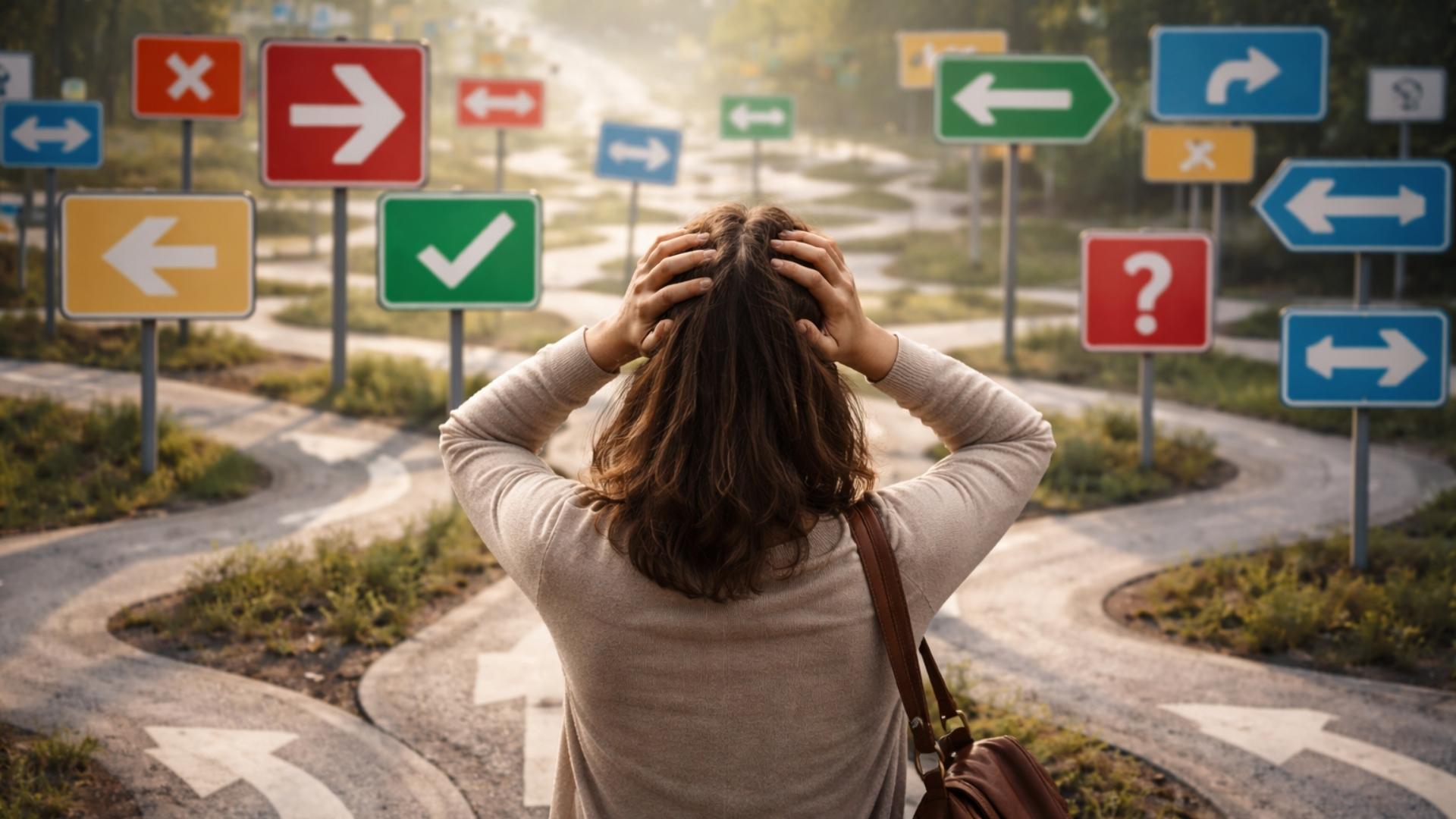 Il paradosso della scelta: come gestire l'ansia e prendere decisioni migliori. Scopri come decidere bene e vivere senza stress.